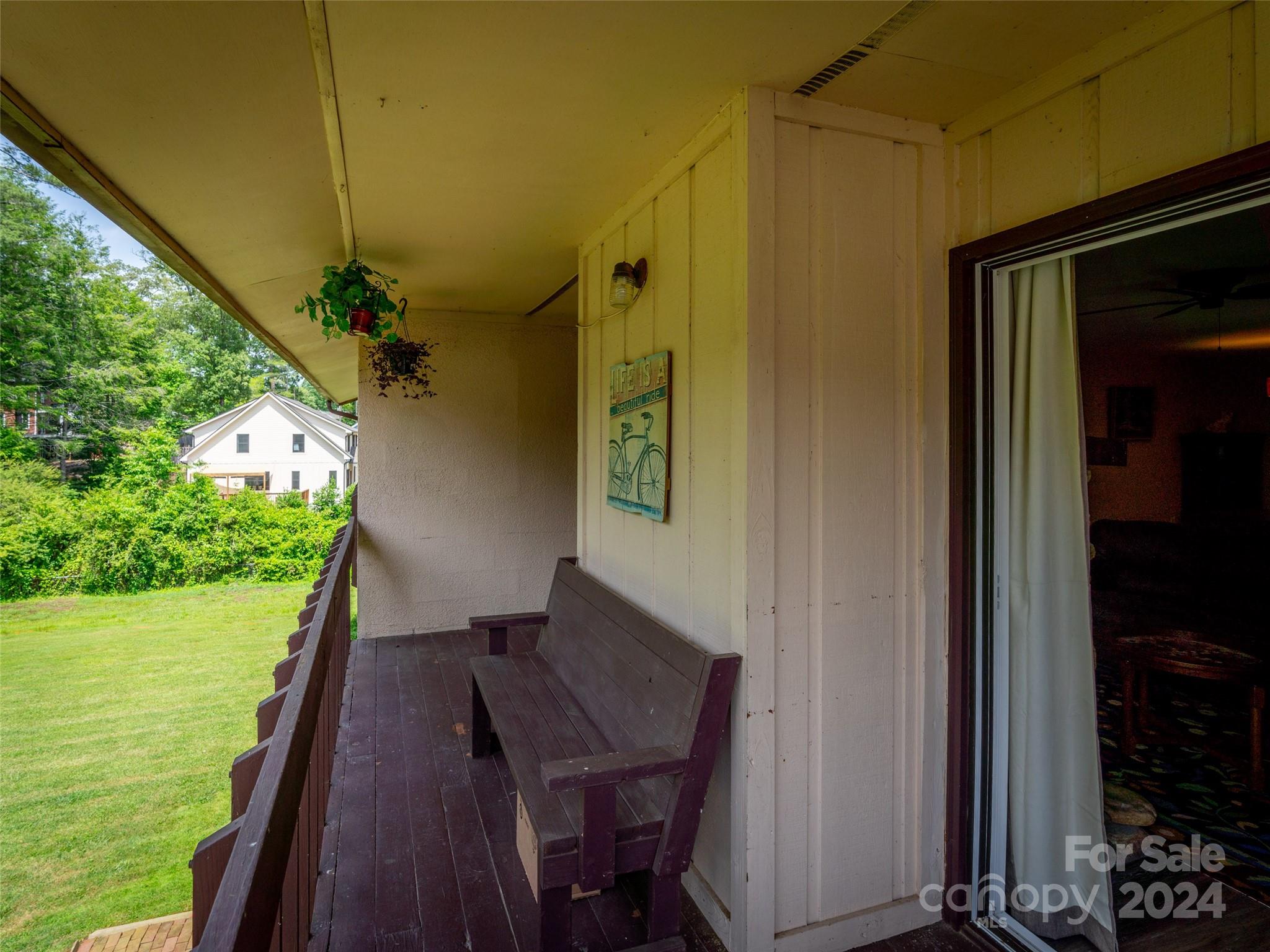 111 Shepard Square, Unit 608 Brevard, NC 28712 - Photo 22 of 29 a view of balcony and patio