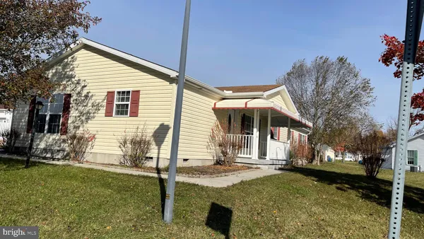 a view of a house with backyard and a tree