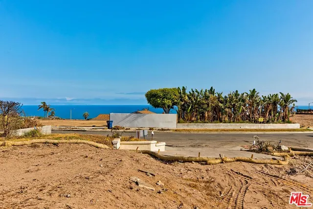 a view of beach and ocean