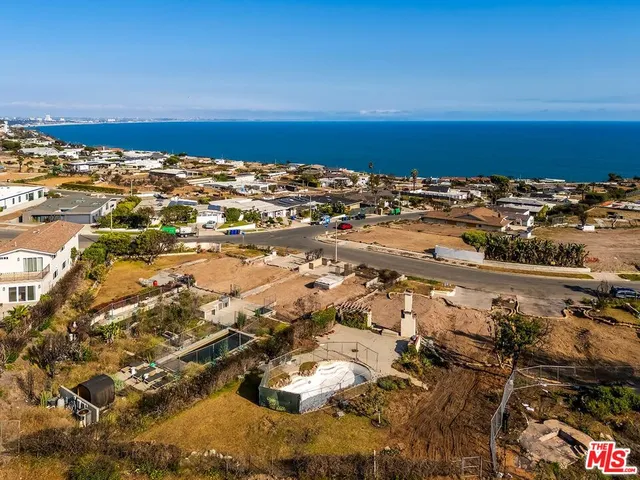 a view of city and ocean