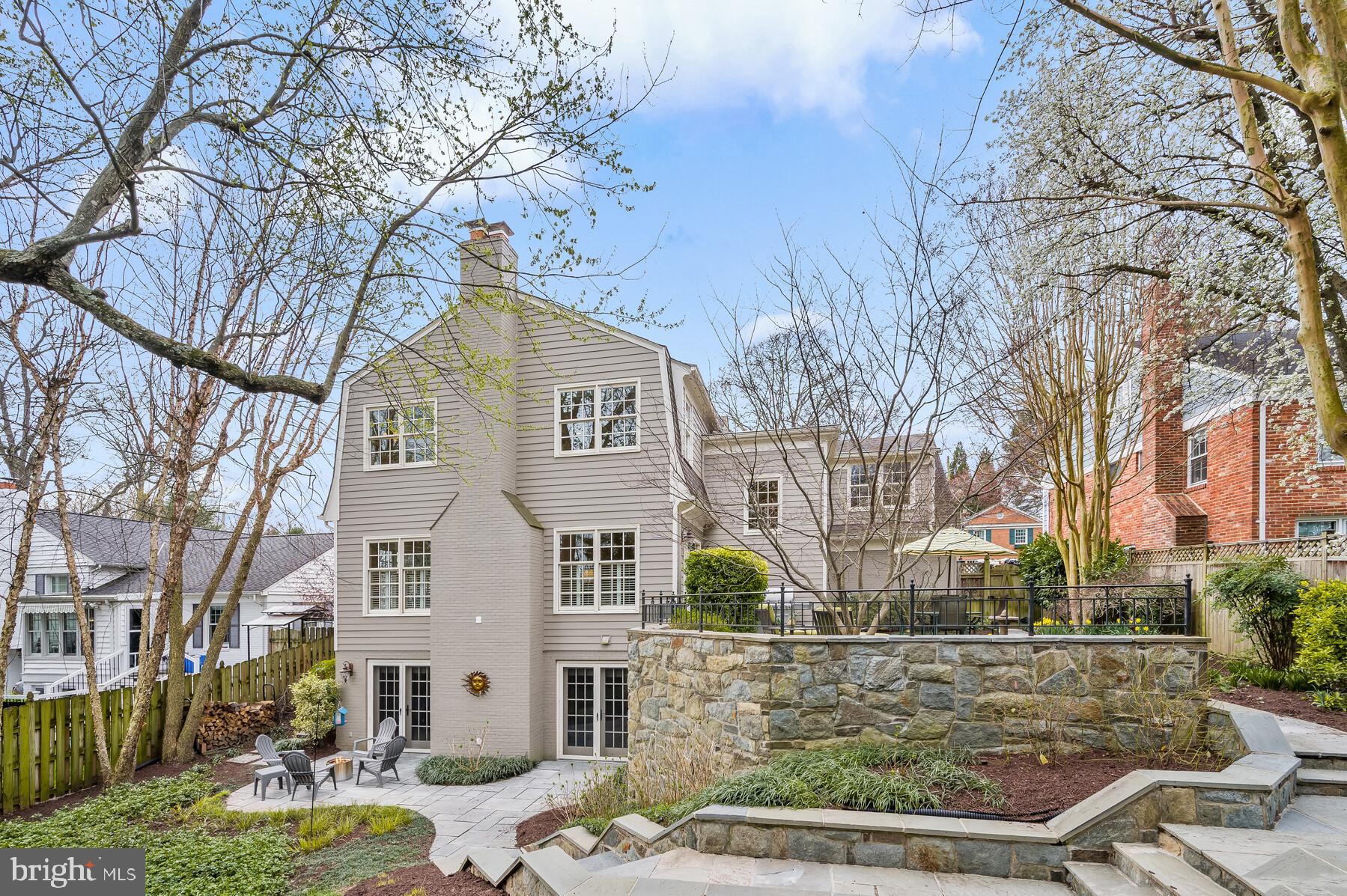 5503 Pollard Road Bethesda, MD 20816 - Photo 2 of 2 Rear elevation
