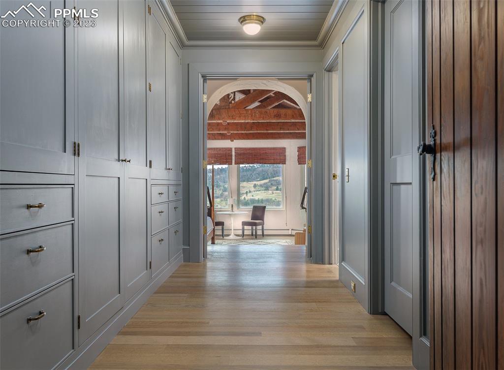 52 Marland Road Colorado Springs, CO 80906 - Photo 17 of 48 a view of front door with hallway