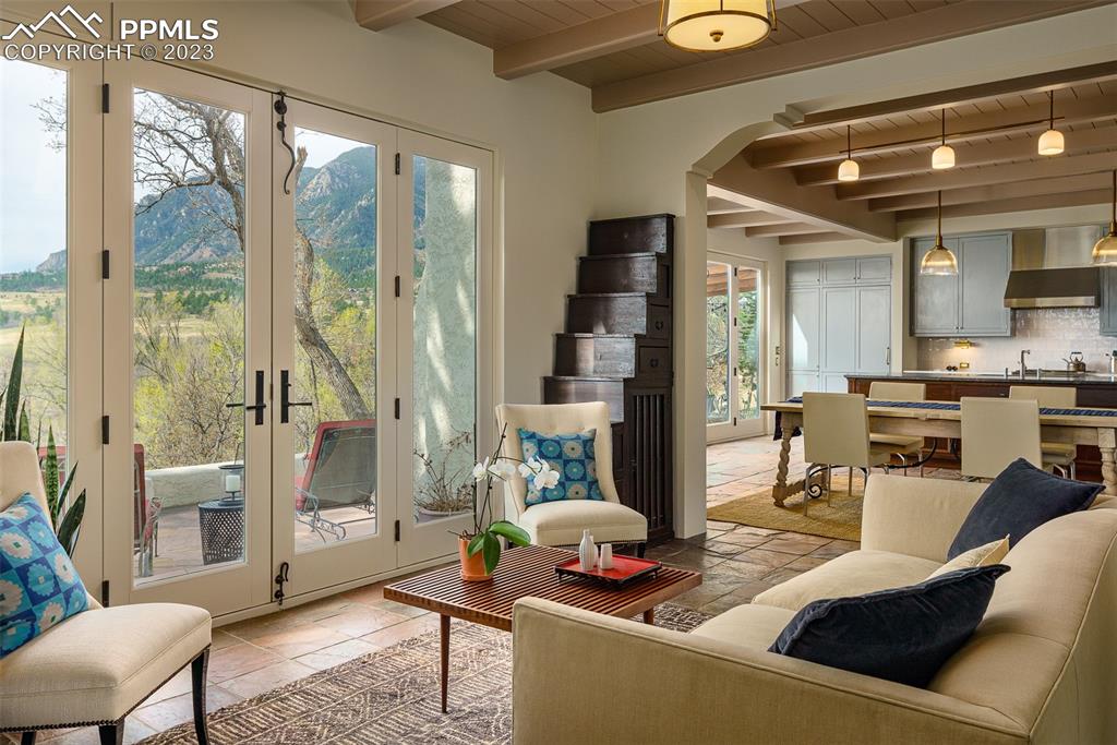 52 Marland Road Colorado Springs, CO 80906 - Photo 5 of 48 a living room with furniture and a large window