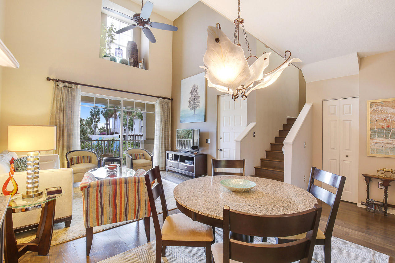 1152 University Boulevard, Unit 22 Jupiter, FL 33458 - Photo 7 of 19 Dining Area & Living Room