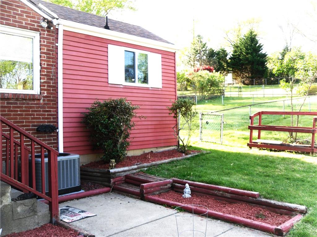 419 Streets Run Road Pittsburgh, PA 15236 - Photo 33 of 46 a view of a yard with a patio