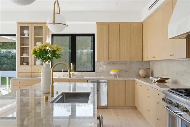 a living room with a furniture and a book shelf