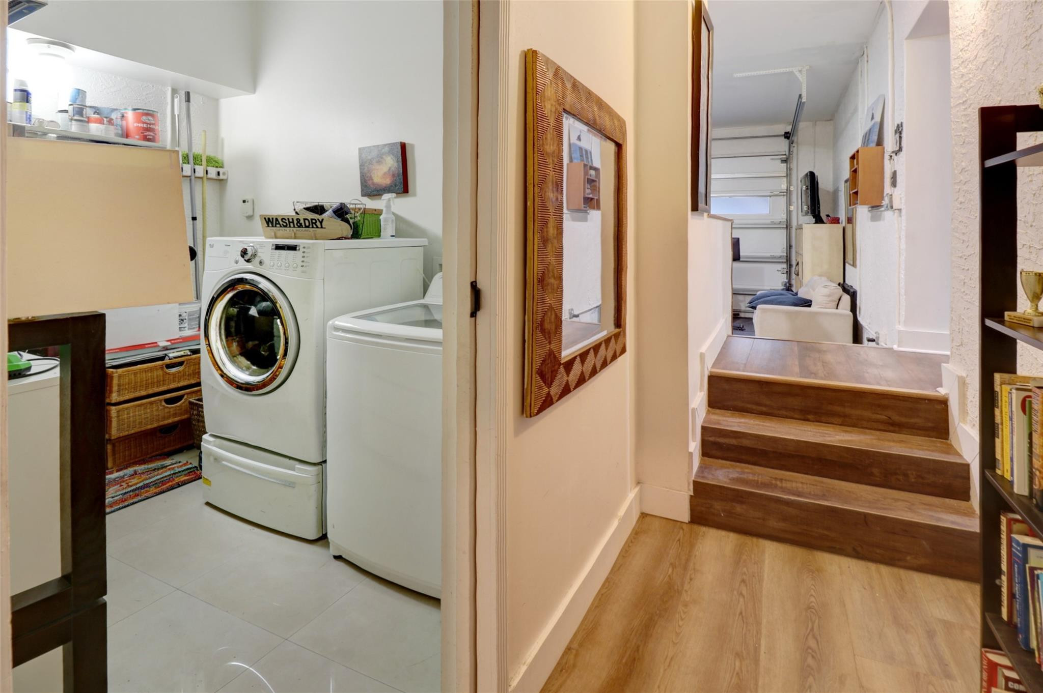 11410 Griffing Boulevard Miami, FL 33161 - Photo 21 of 42 a utility room with dryer and washer