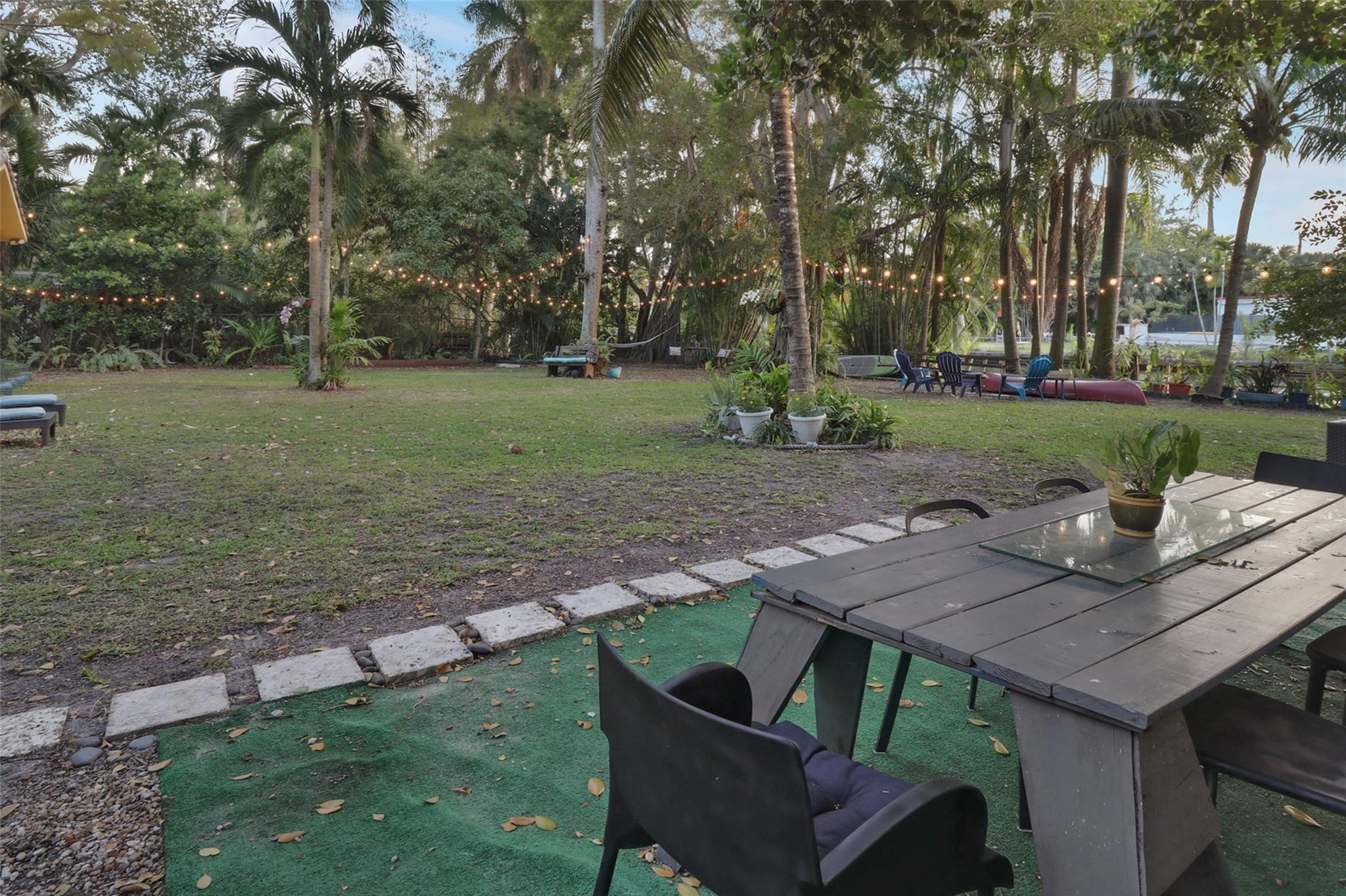 11410 Griffing Boulevard Miami, FL 33161 - Photo 28 of 42 a view of a house with backyard and sitting area