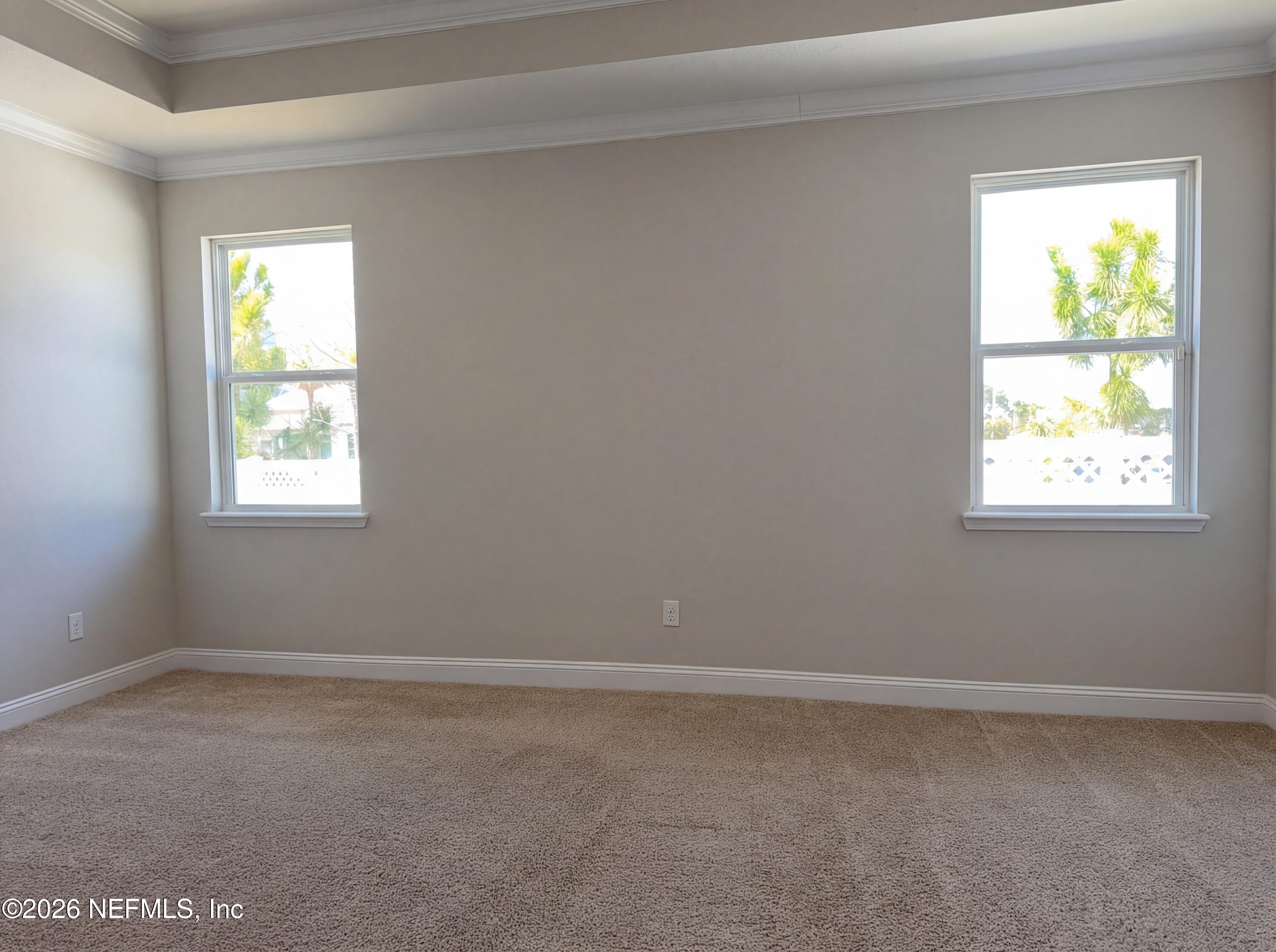 56 Thistleton Way Street St. Augustine, FL 32092 - Photo 15 of 28 an empty room with windows