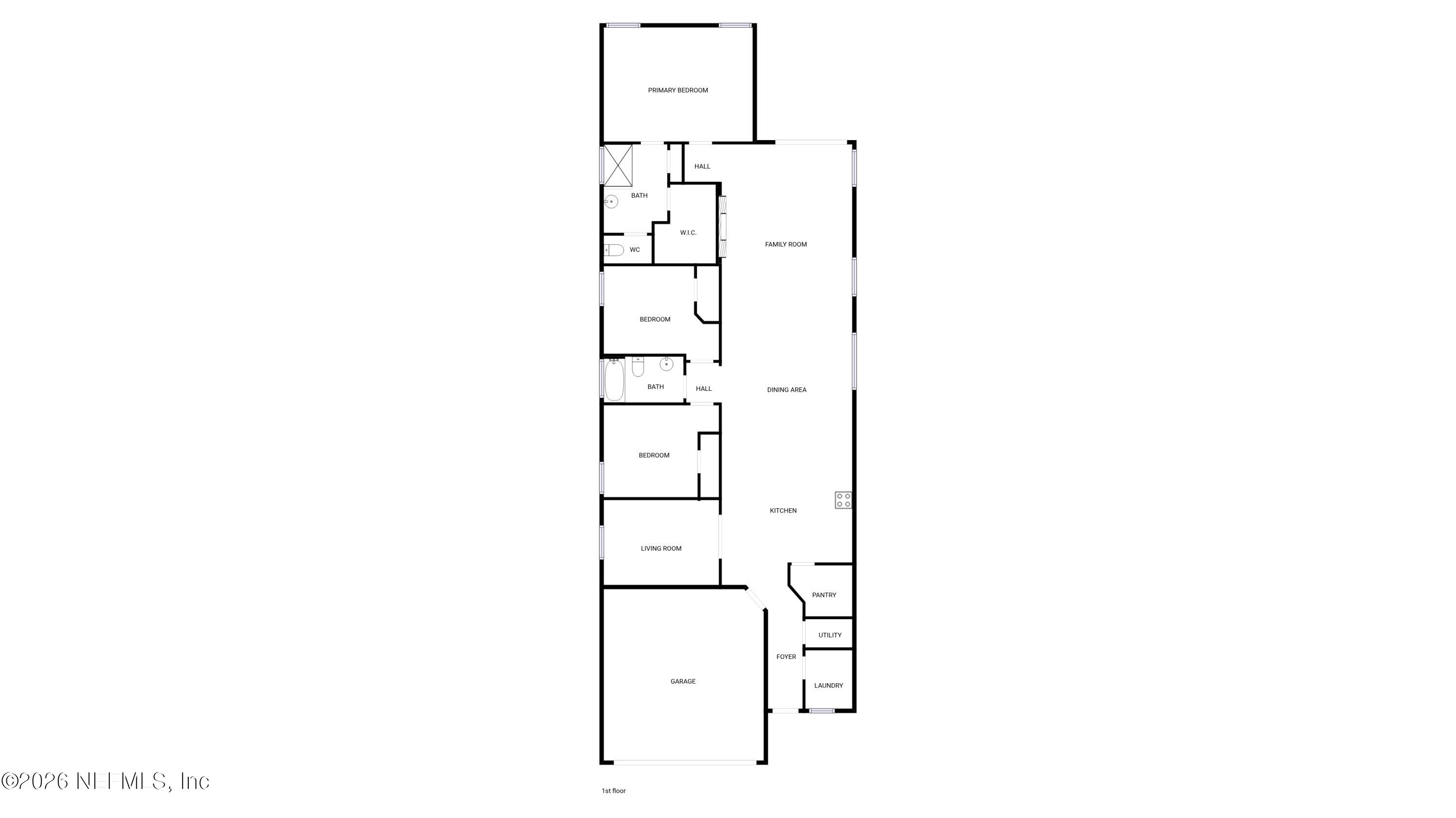 56 Thistleton Way Street St. Augustine, FL 32092 - Photo 28 of 28 a picture of a floor plan