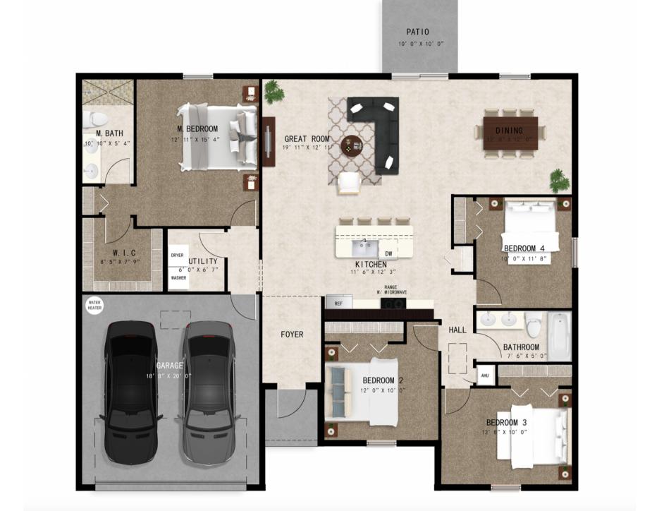 537 Southwest Aster Road Port St. Lucie, FL 34953 - Photo 55 of 55 synergy-homes-biltmore-floor-plan