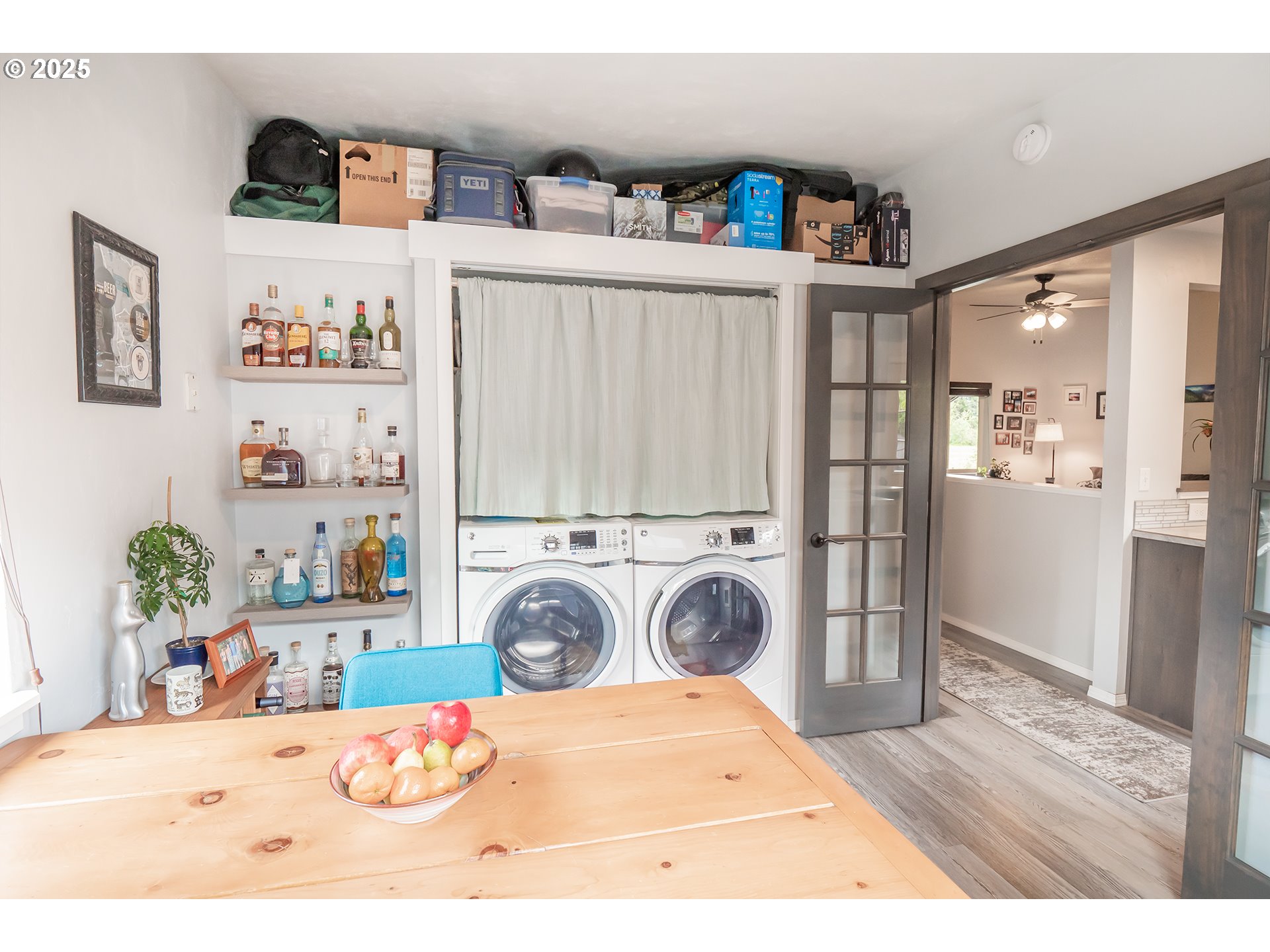 2111 South Bertelsen Road Eugene, OR 97405 - Photo 21 of 32 a bedroom with a bed and a table in it