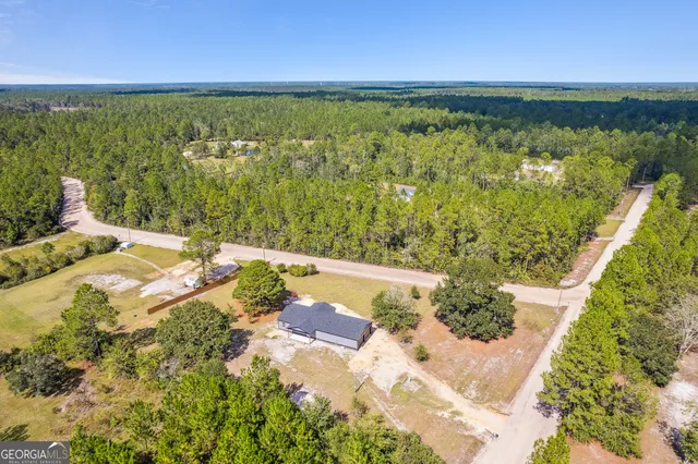 a view of an outdoor space and a lake view