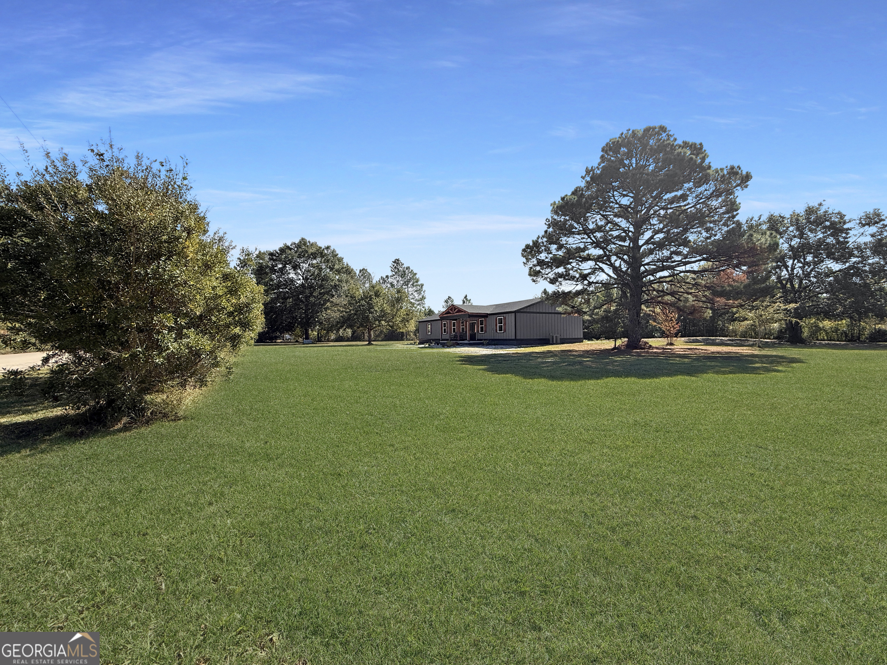 29 Chisholm Street Nahunta, GA 31553 - Photo 41 of 49 a view of a green field with trees in the background