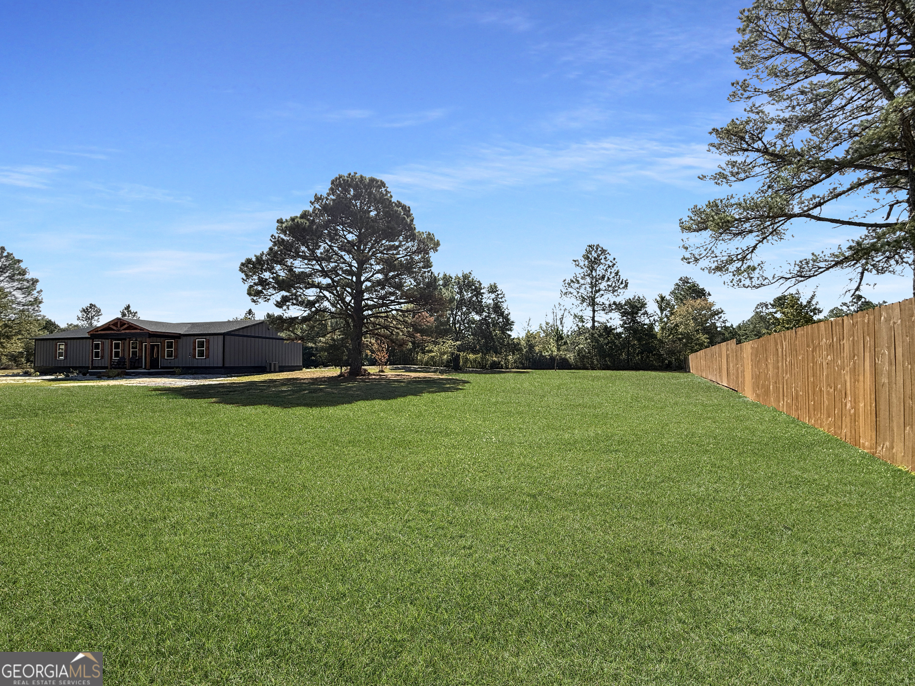 29 Chisholm Street Nahunta, GA 31553 - Photo 42 of 49 a view of a field of grass and trees