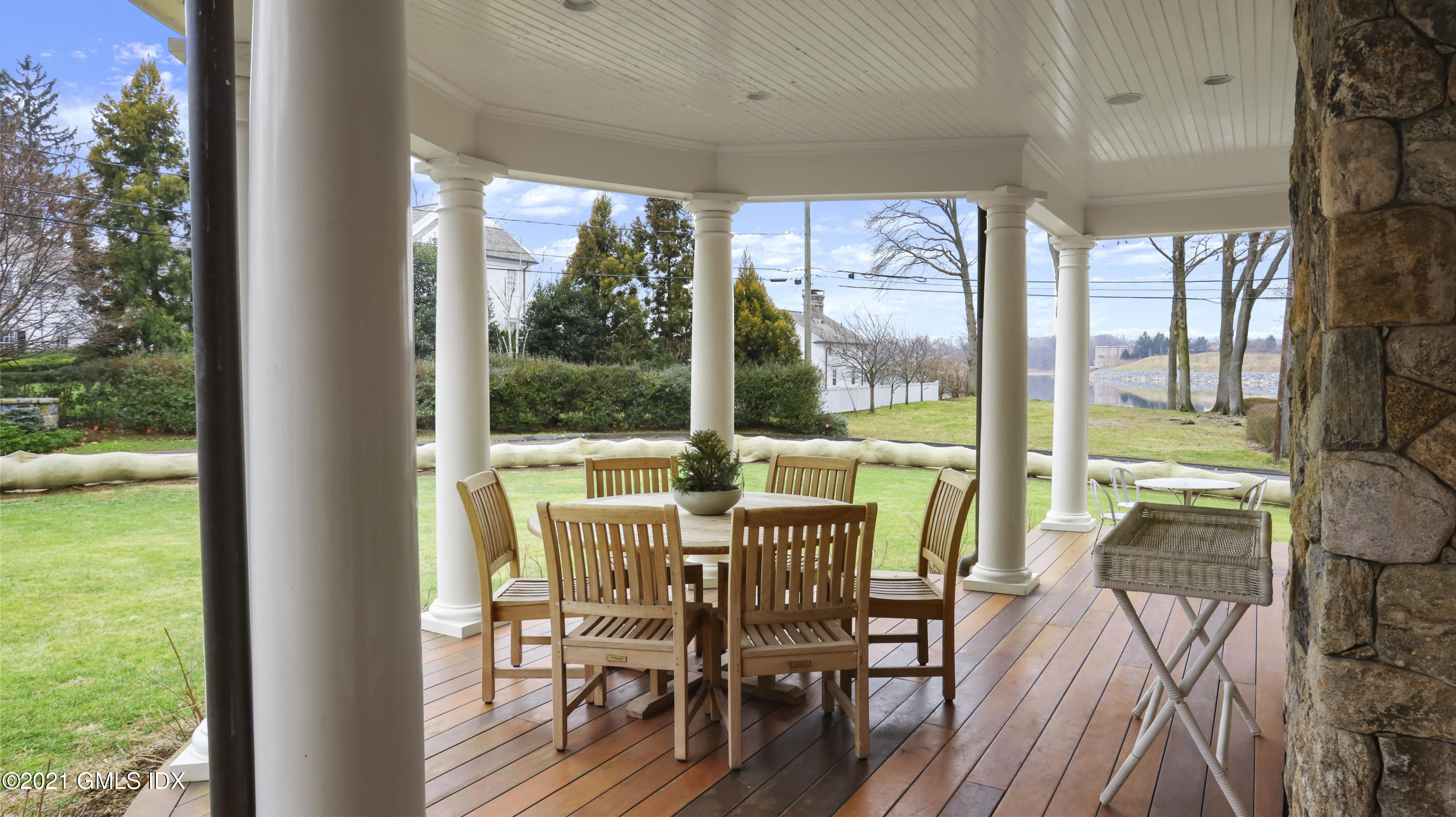 44 Glen Avon Drive Riverside, CT 06878 - Photo 30 of 39 a view of a dining room with furniture window and wooden floor