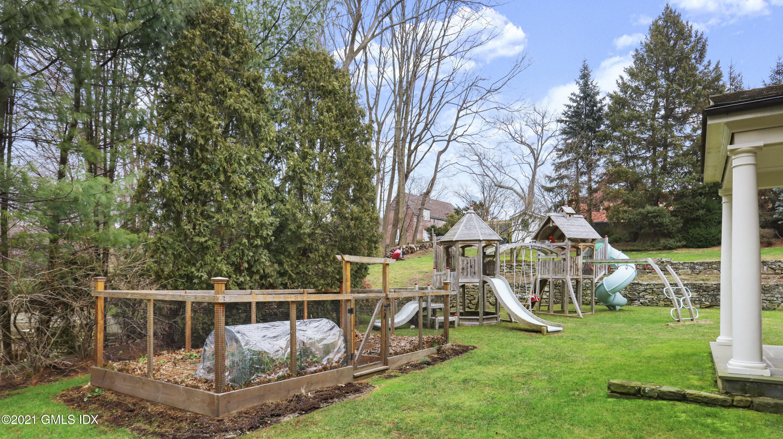 44 Glen Avon Drive Riverside, CT 06878 - Photo 33 of 39 a view of a house with a yard balcony and slide