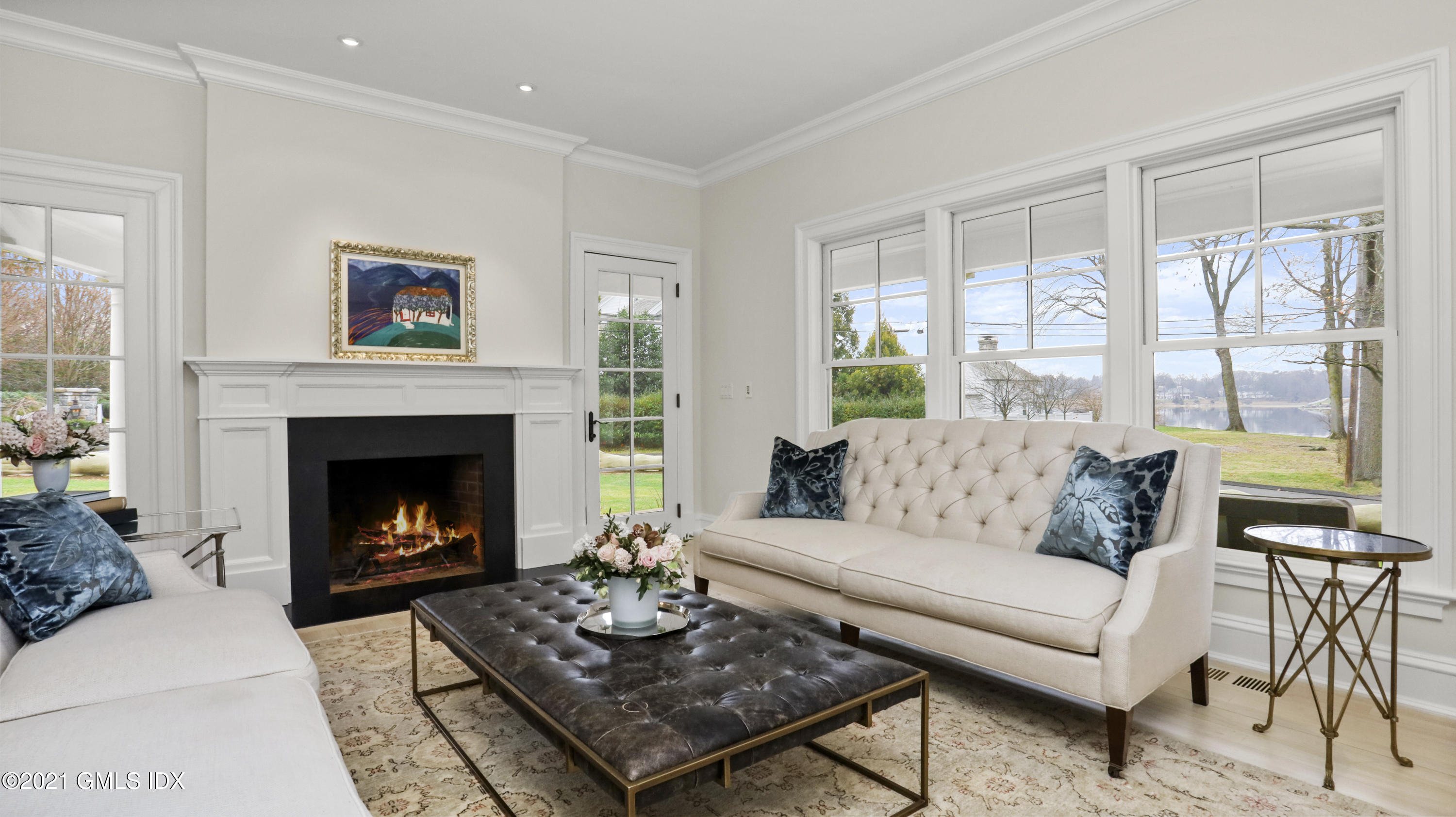 44 Glen Avon Drive Riverside, CT 06878 - Photo 4 of 39 a living room with furniture and a fireplace