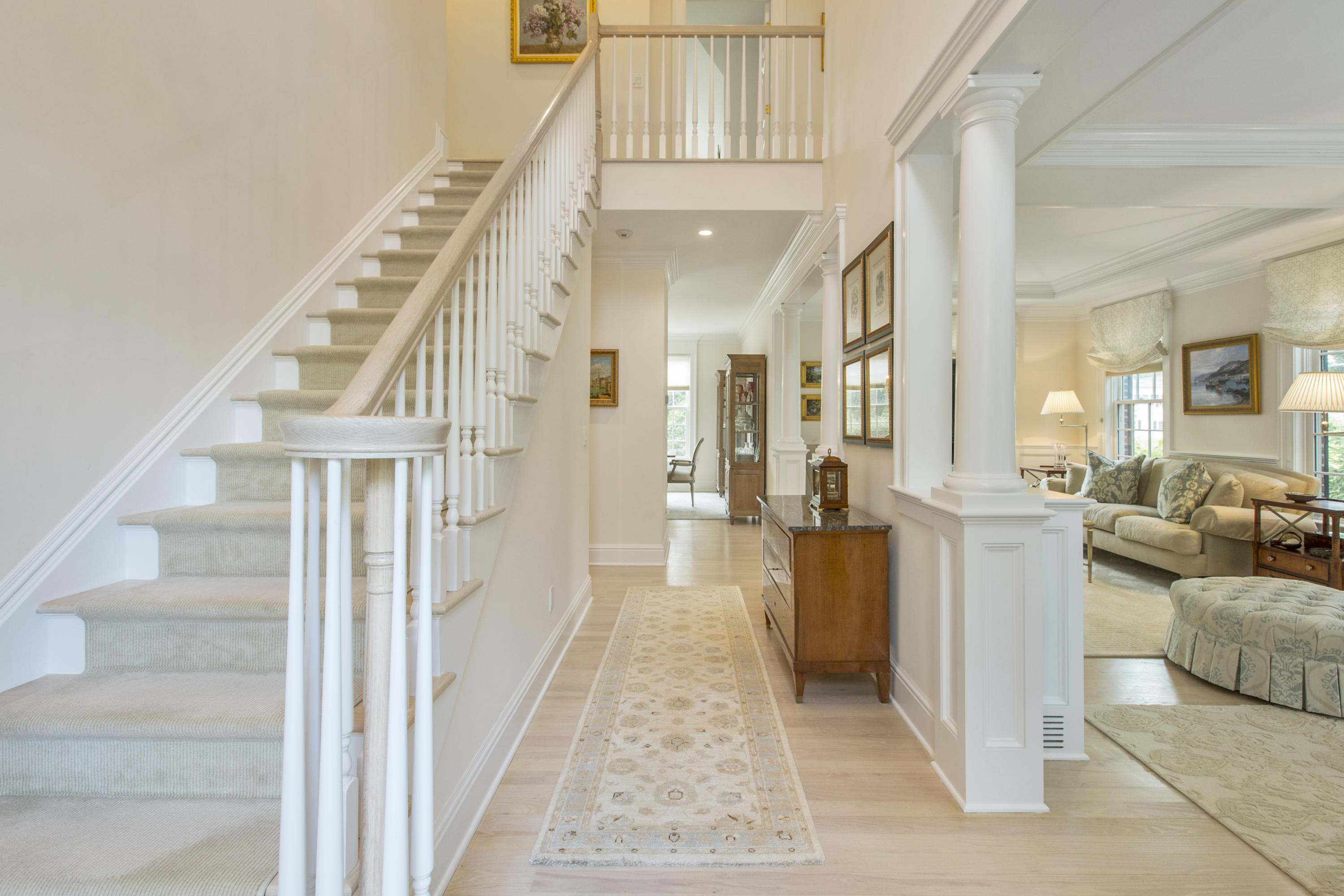 30 Richmond Hill Road, Unit 4 New Canaan, CT 06840 - Photo 5 of 40 a view of a living room and entry way