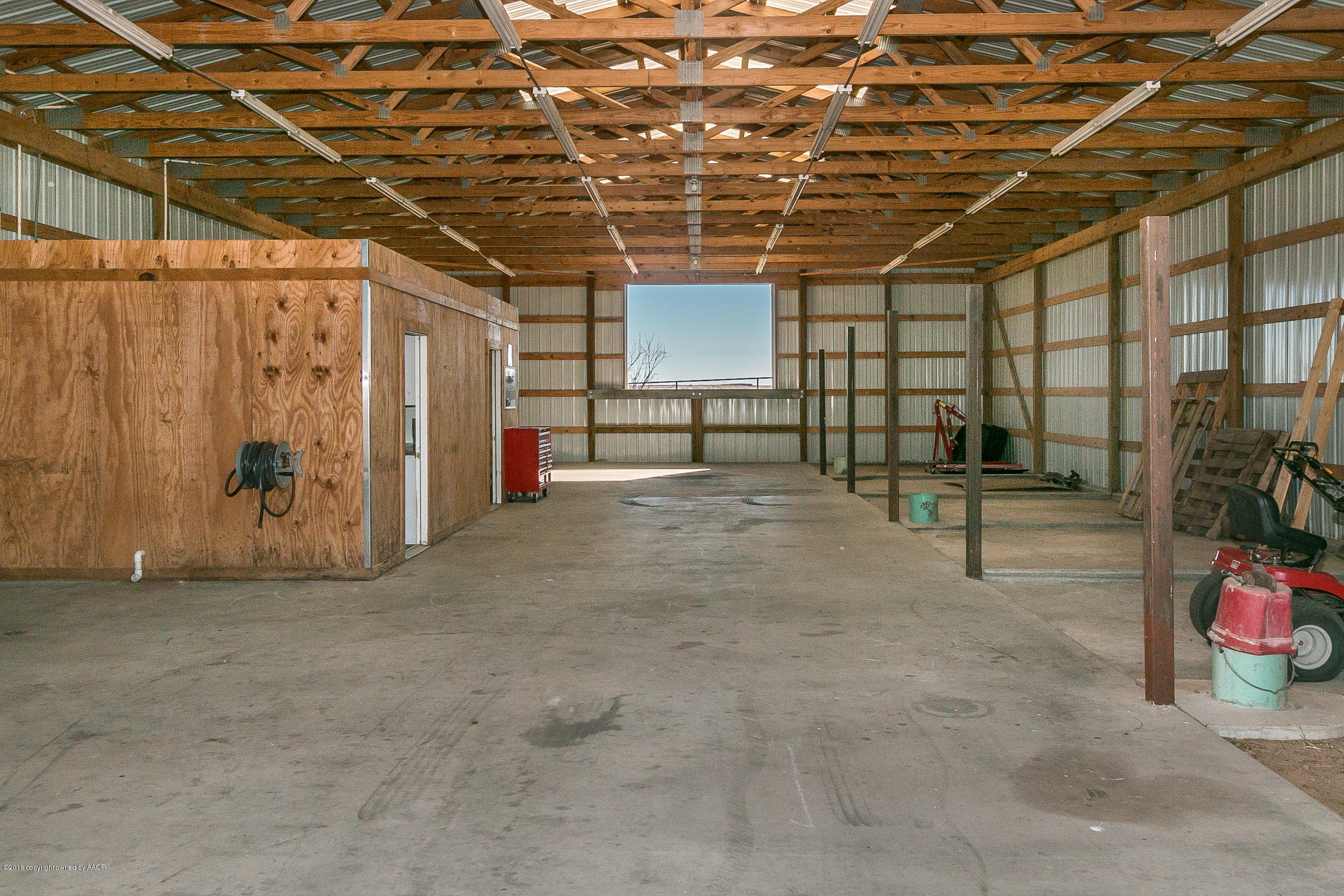 311 Deahl Road Fritch, TX 79036 - Photo 30 of 46 029_Barn Inside