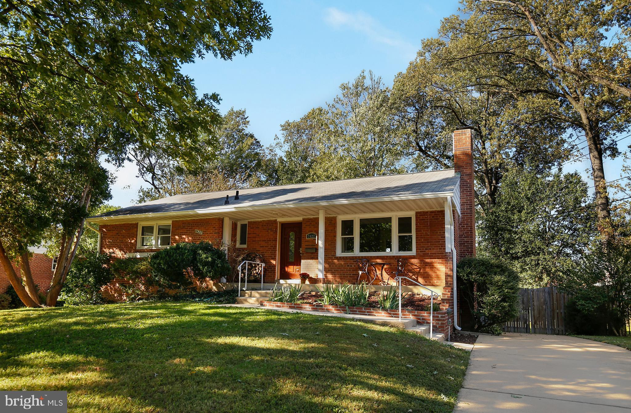 7422 Dunston Street Springfield, VA 22151 - Photo 2 of 30 a view of a house with back yard