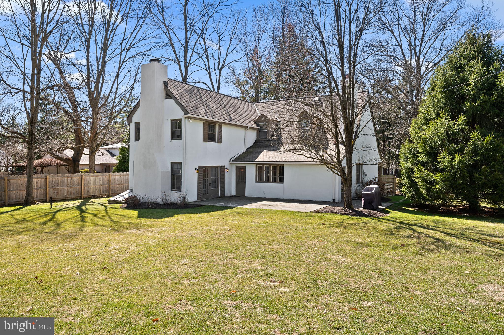 1627 Lark Lane Villanova, PA 19085 - Photo 31 of 33 Charming rear view of this Carriage Home