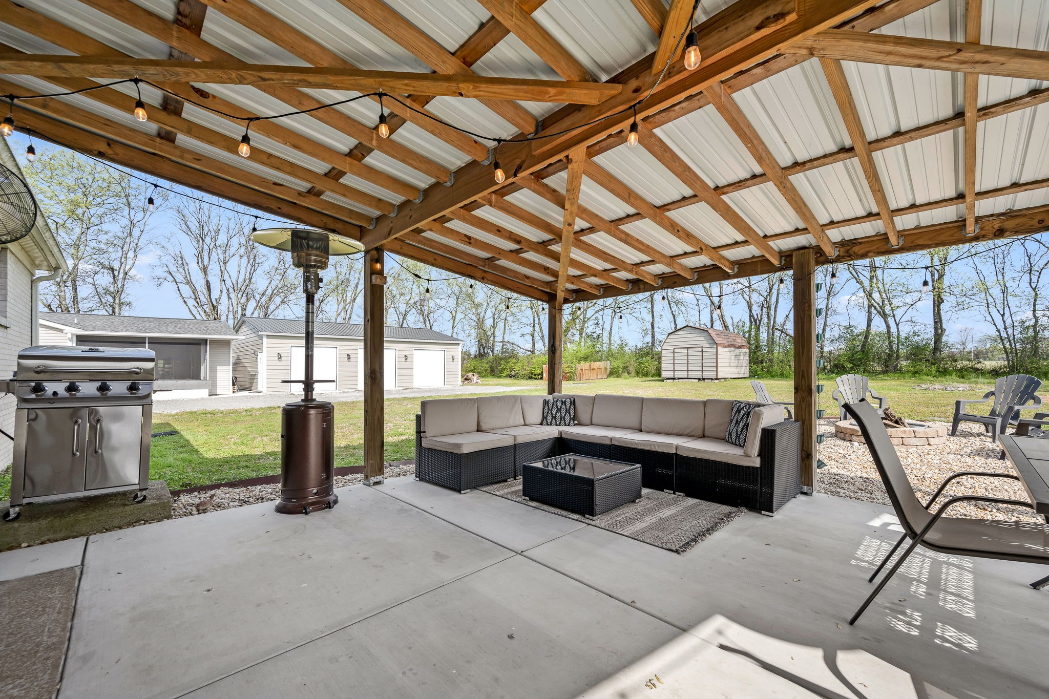 210 Sunset Street Unionville, TN 37180 - Photo 37 of 48 a outdoor space with patio lots of furniture