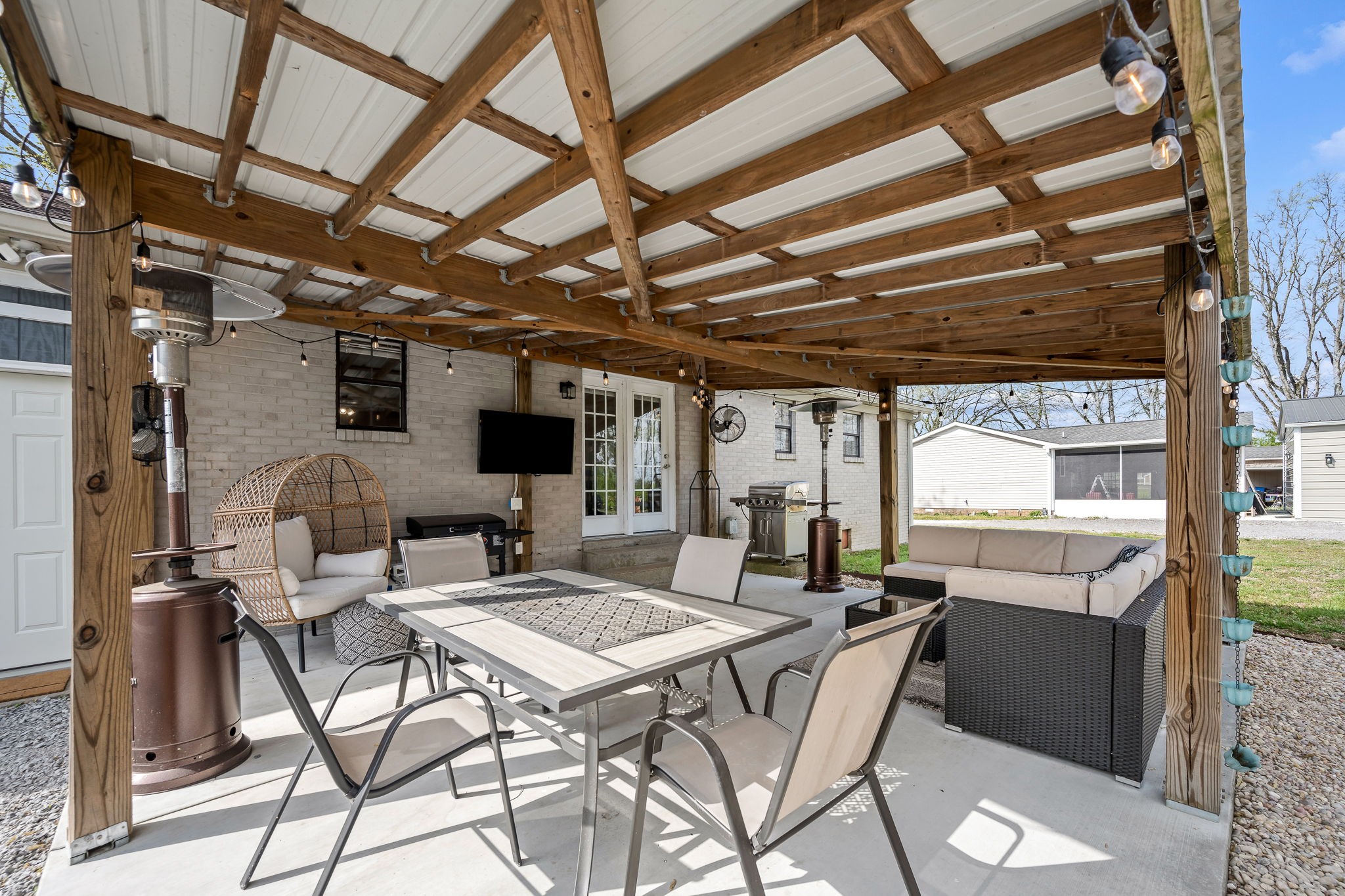210 Sunset Street Unionville, TN 37180 - Photo 38 of 48 a view of a dining room with furniture window and outside view