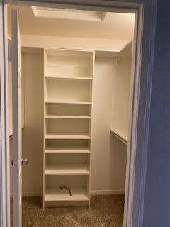 4403 Edam Street Lancaster, CA 93536 - Photo 12 of 20 a view of walk in closet with empty racks
