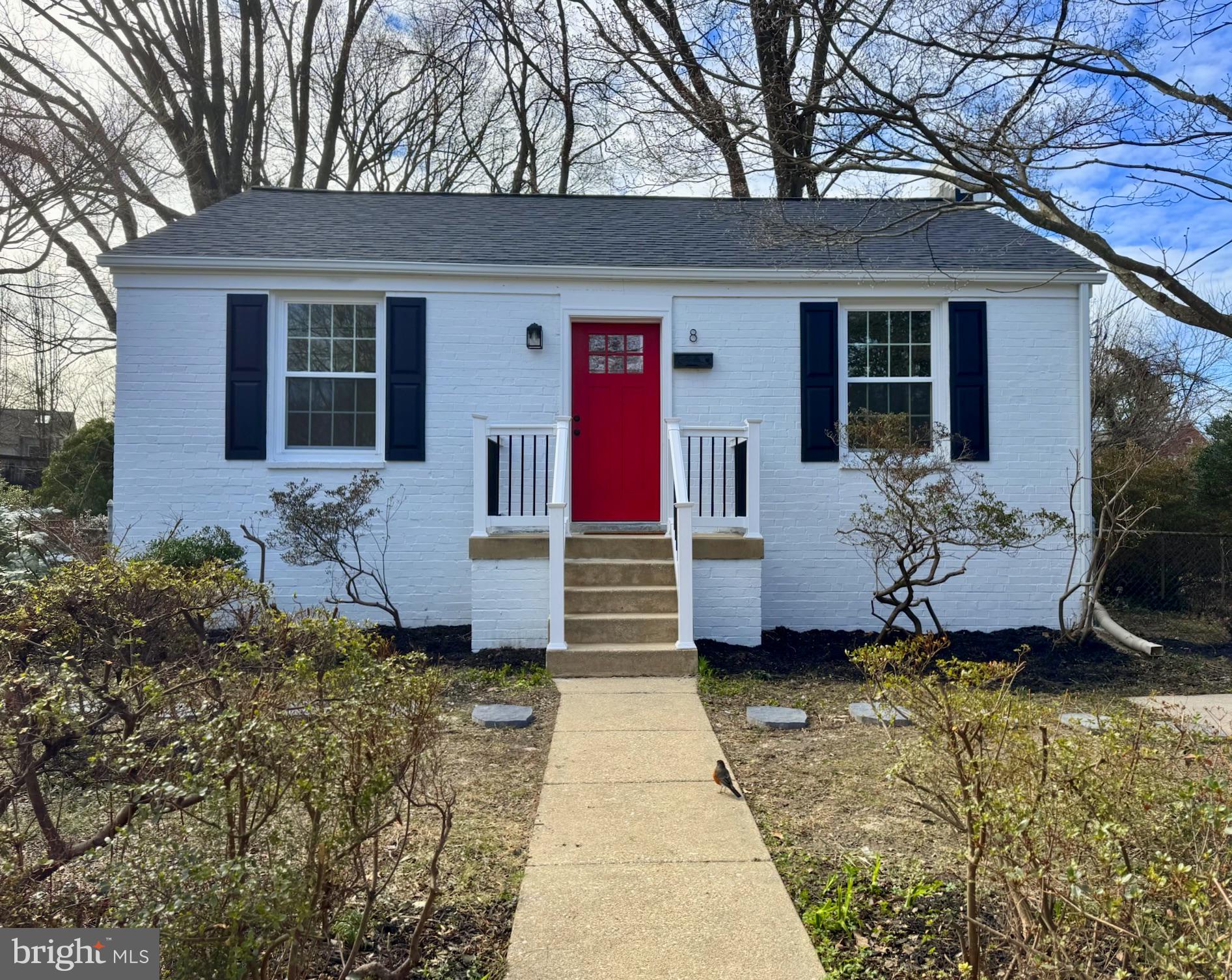 8 Melbourne Avenue Silver Spring, MD 20901 - Photo 1 of 23 Charming home with a bold red door.