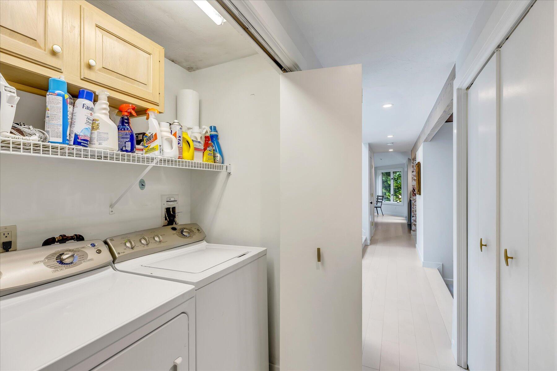 50 Topping Lift Mashpee, MA 02649 - Photo 33 of 34 a view of storage and utility room with washer and dryer