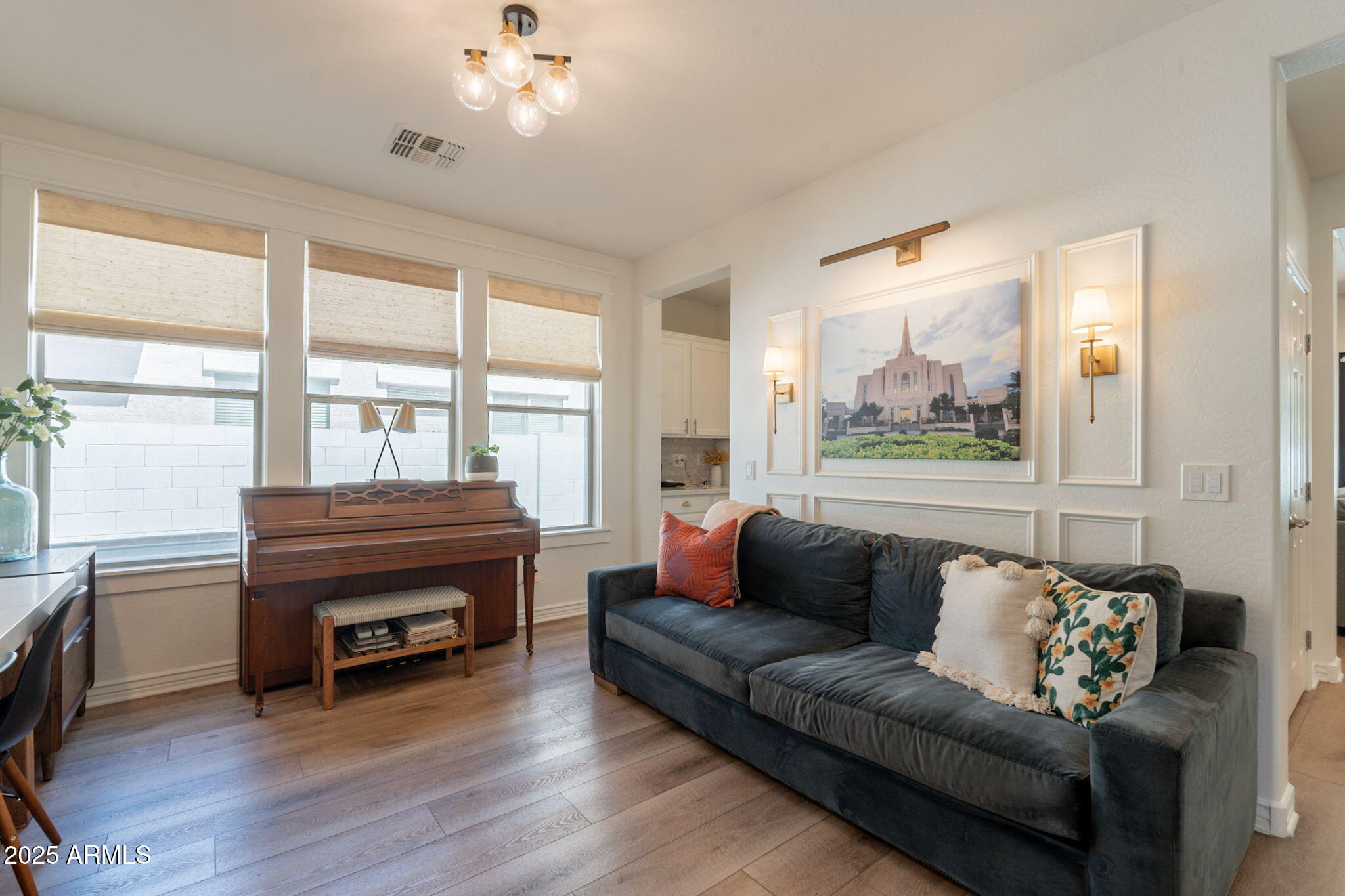 3931 East Weather Vane Road Gilbert, AZ 85296 - Photo 37 of 83 a living room with furniture and a large window