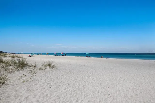 a view of an ocean beach