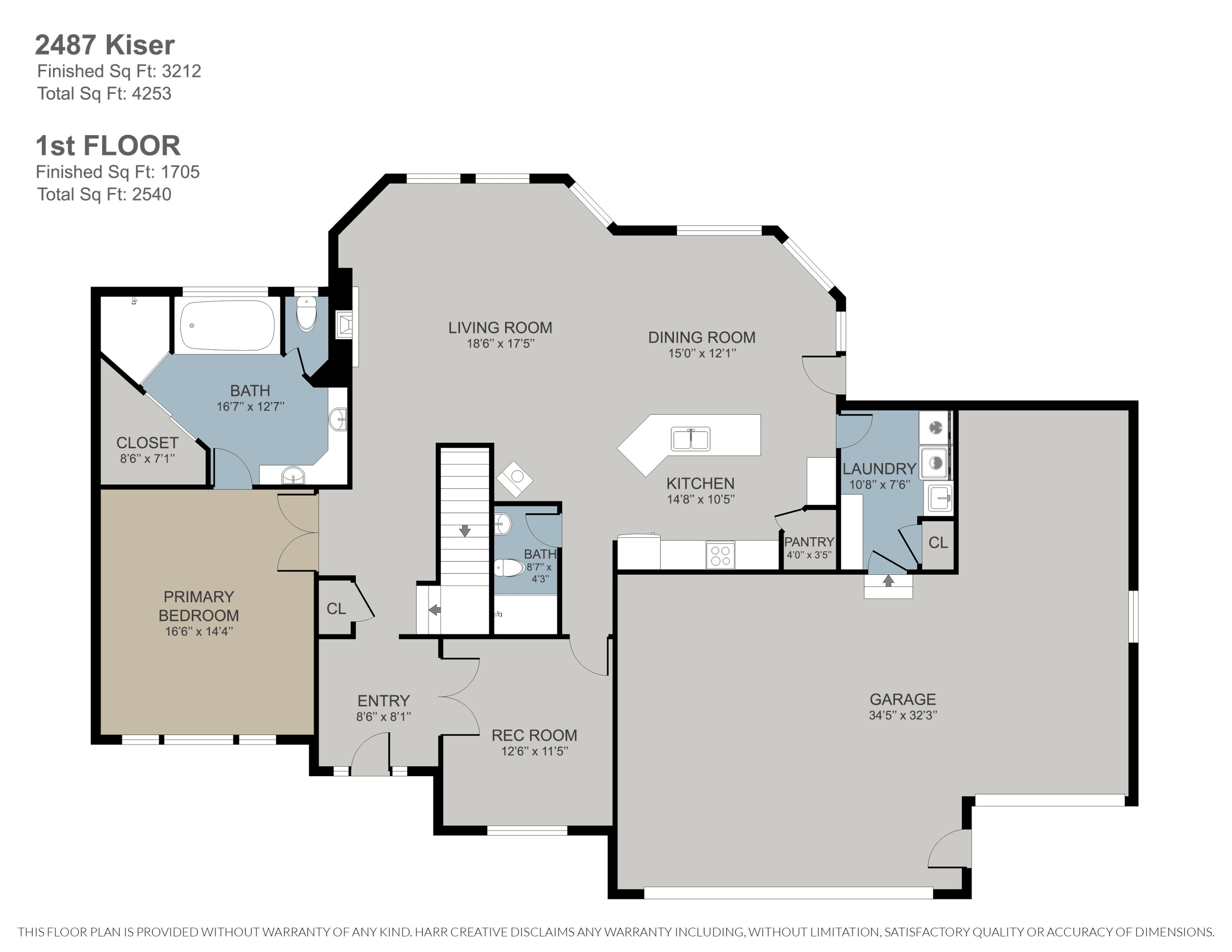 2487 Kiser Road Middleville, MI 49333 - Photo 53 of 54 2487 Kiser 1st Floor