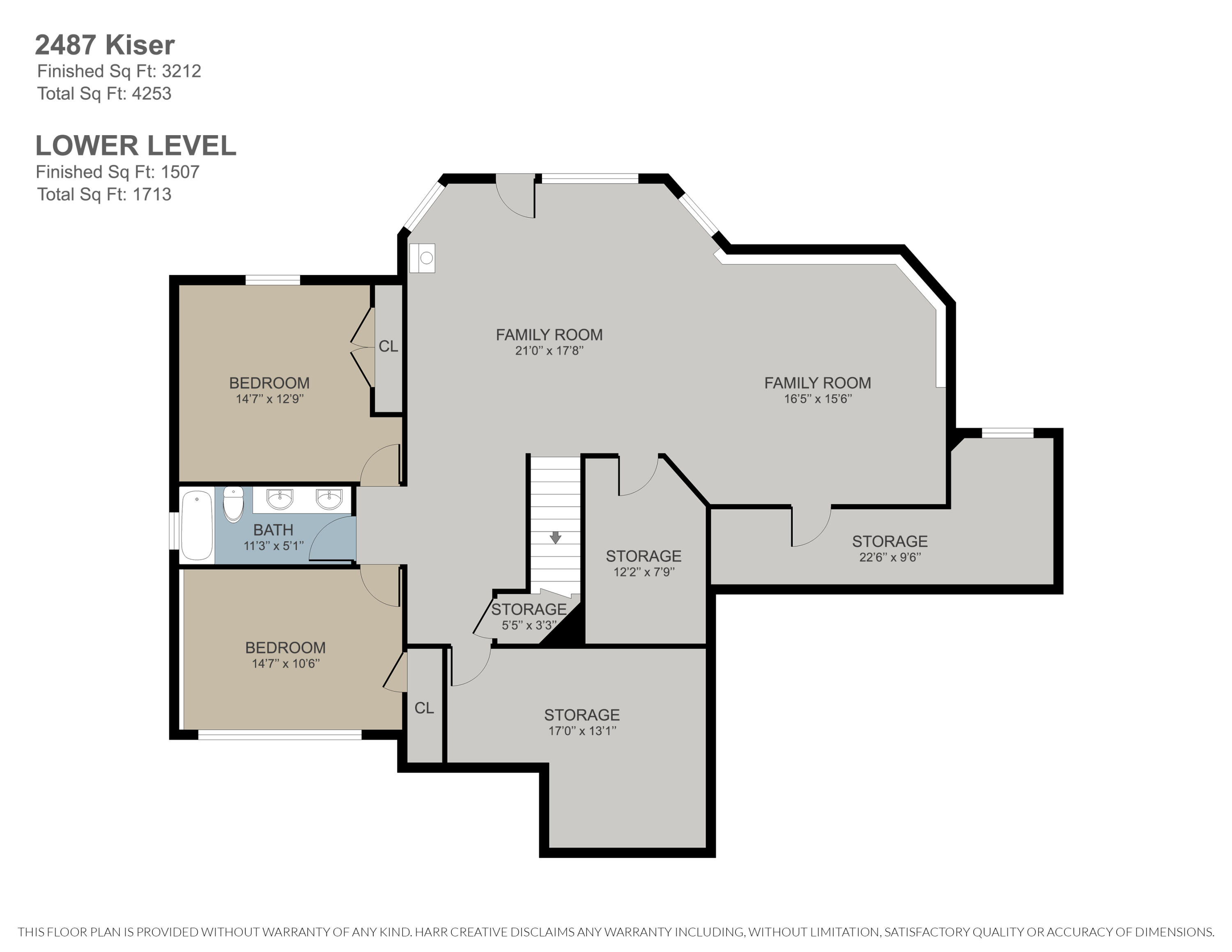2487 Kiser Road Middleville, MI 49333 - Photo 54 of 54 2487 Kiser Lower Level