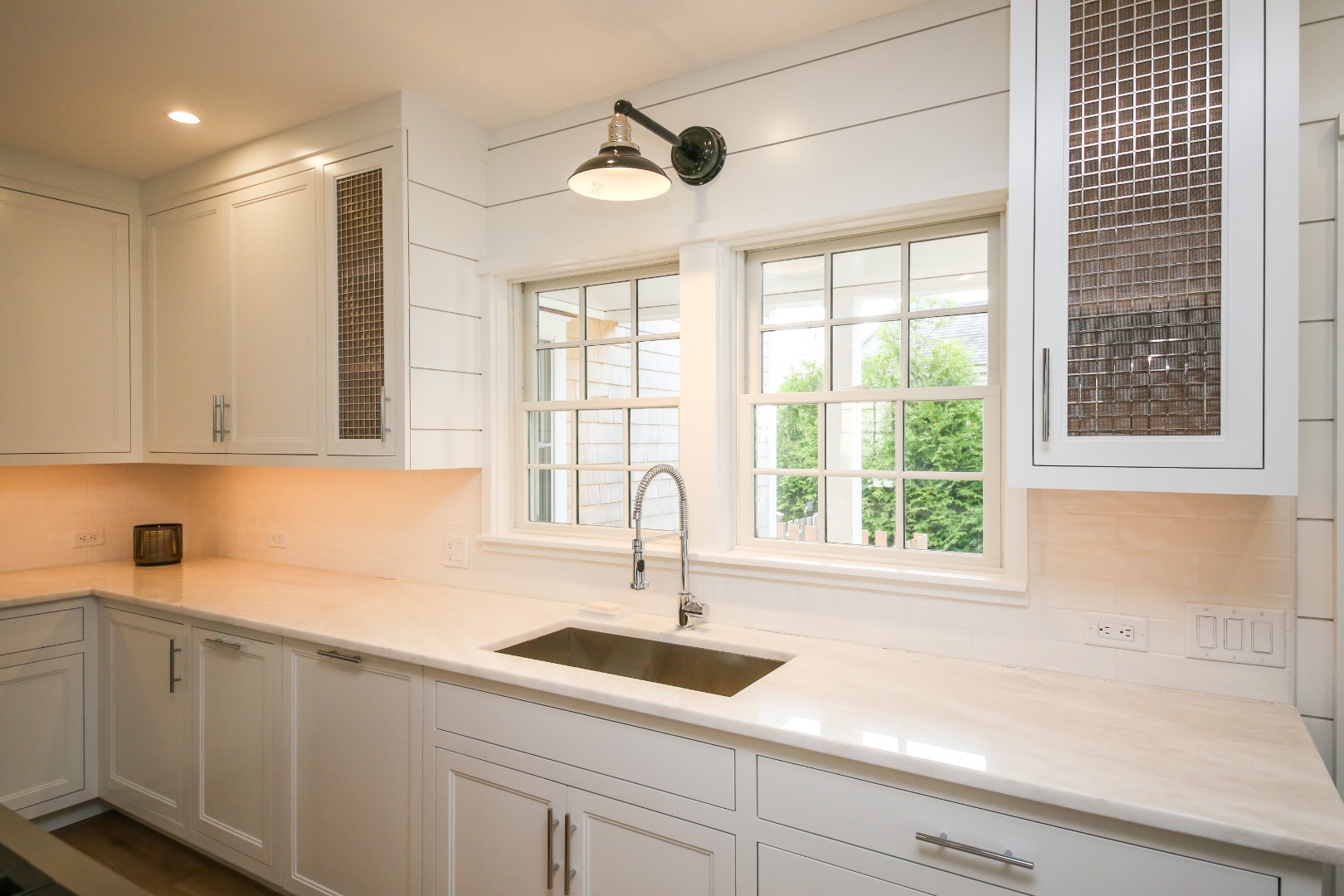 12 Wood Lily Road Nantucket, MA 02554 - Photo 28 of 70 a kitchen with a sink and large window