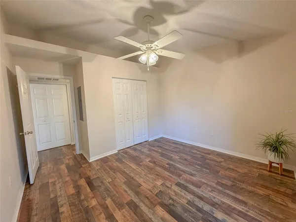 wooden floor in an empty room