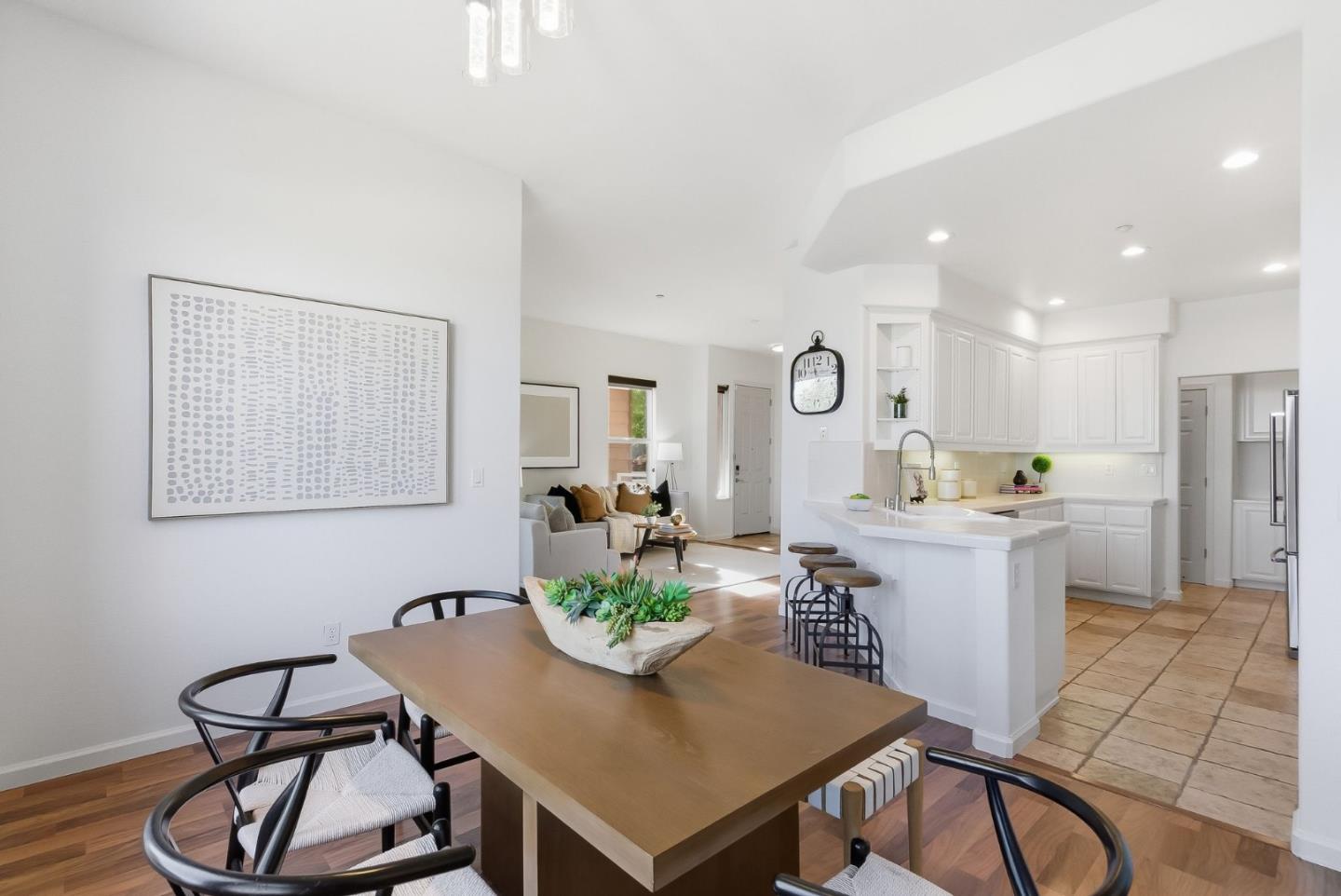 121 Cliff Swallow Court Brisbane, CA 94005 - Photo 12 of 50 a view of a dining room with furniture window and wooden floor