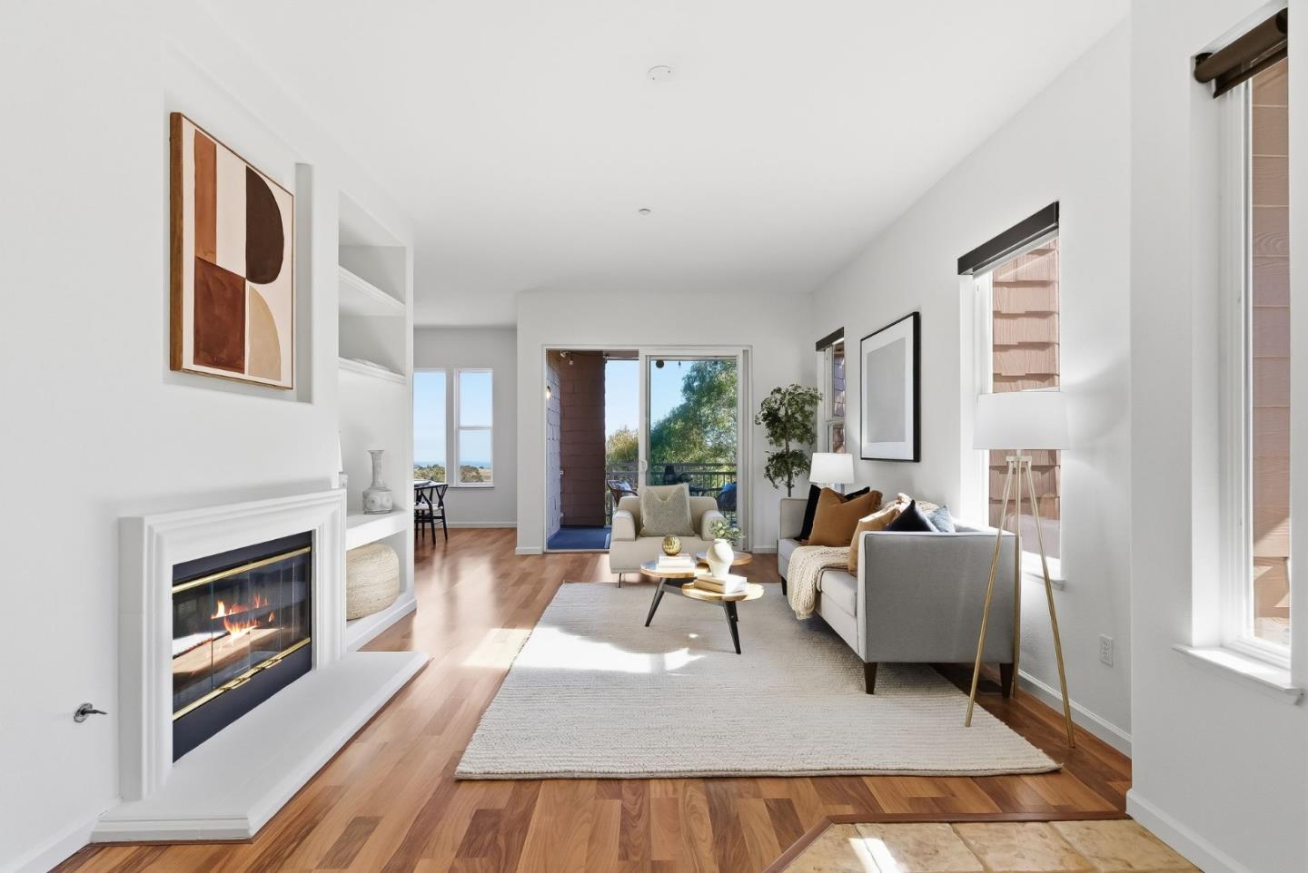 121 Cliff Swallow Court Brisbane, CA 94005 - Photo 3 of 50 a living room with furniture fireplace and window