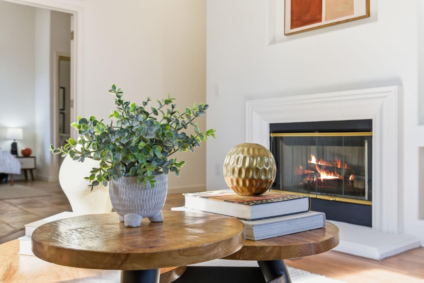 121 Cliff Swallow Court Brisbane, CA 94005 - Photo 8 of 50 a vase of flowers sitting on a table