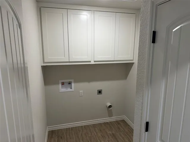 a view of cabinets