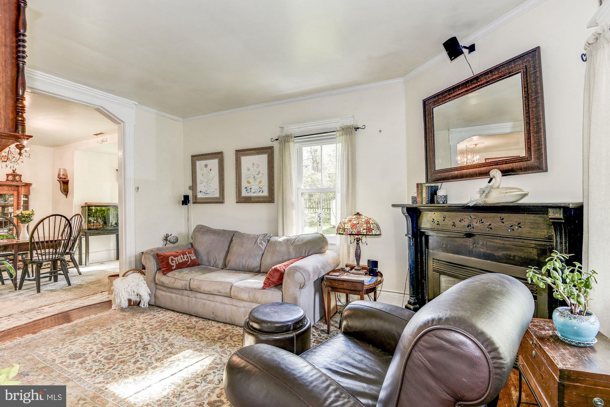 6348 Hopewell Road The Plains, VA 20198 - Photo 19 of 50 Front sitting room with gas fireplace