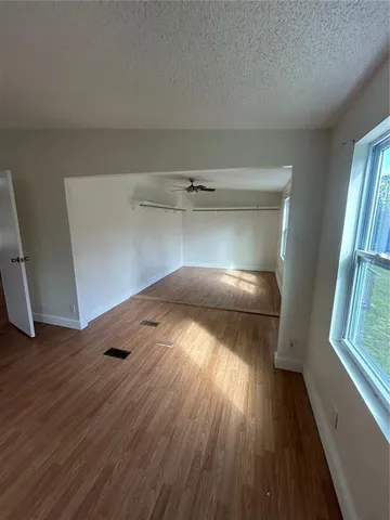 wooden floor in an empty room