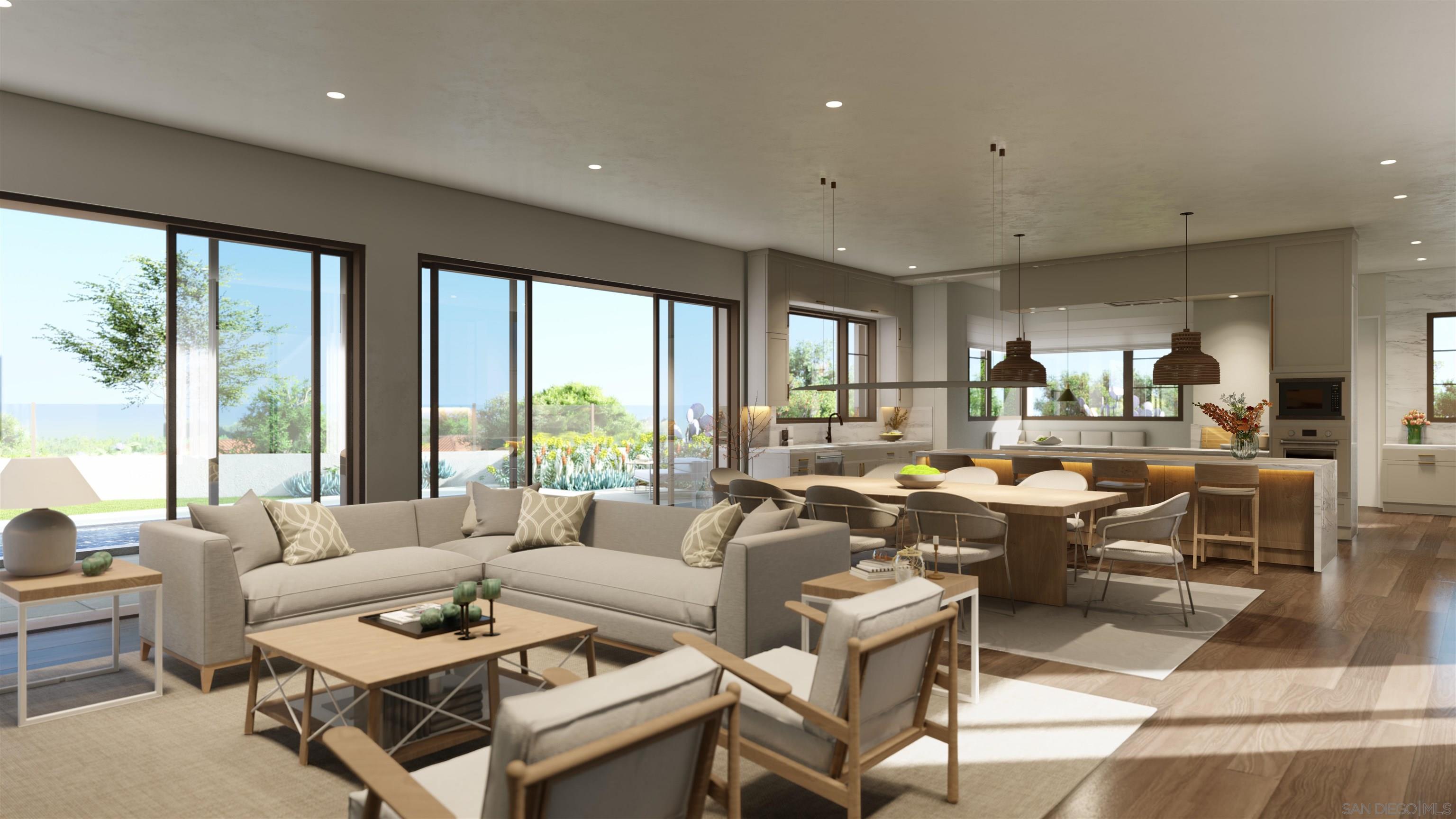 0 Camino De Arriba, Unit 148 Rancho Santa Fe, CA 92067 - Photo 14 of 17 a living room with lots of furniture and a large window