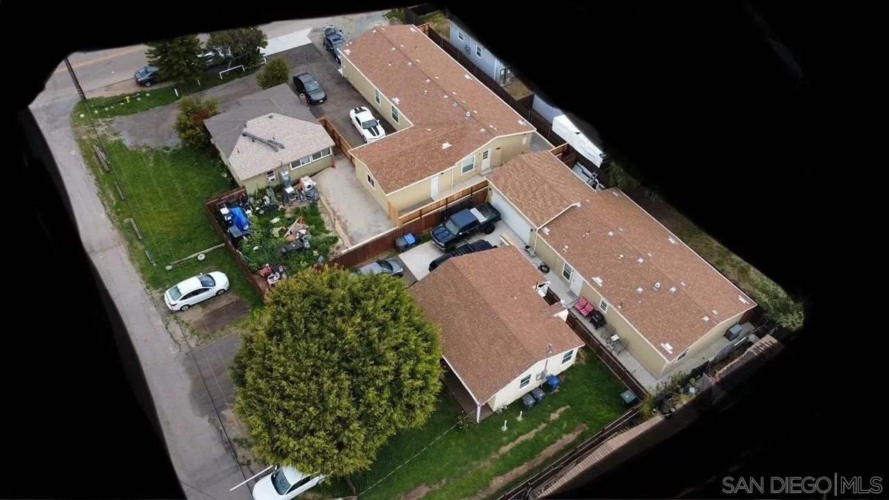 8975 Lamar Street Spring Valley, CA 91977 - Photo 2 of 59 an aerial view of a house with a yard