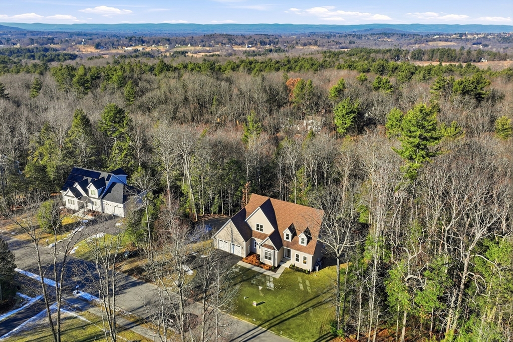 130 Linden Ridge Road Amherst, MA 01002 - Photo 2 of 40 an aerial view of a house with a yard
