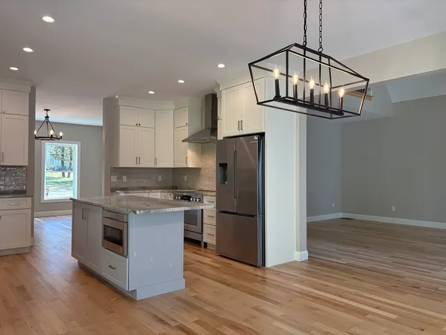 a view of wooden floor in a room