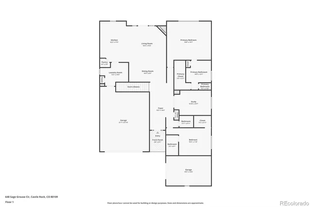 $795,000 | 648 Sage Grouse Circle, Castle Rock, CO 80109