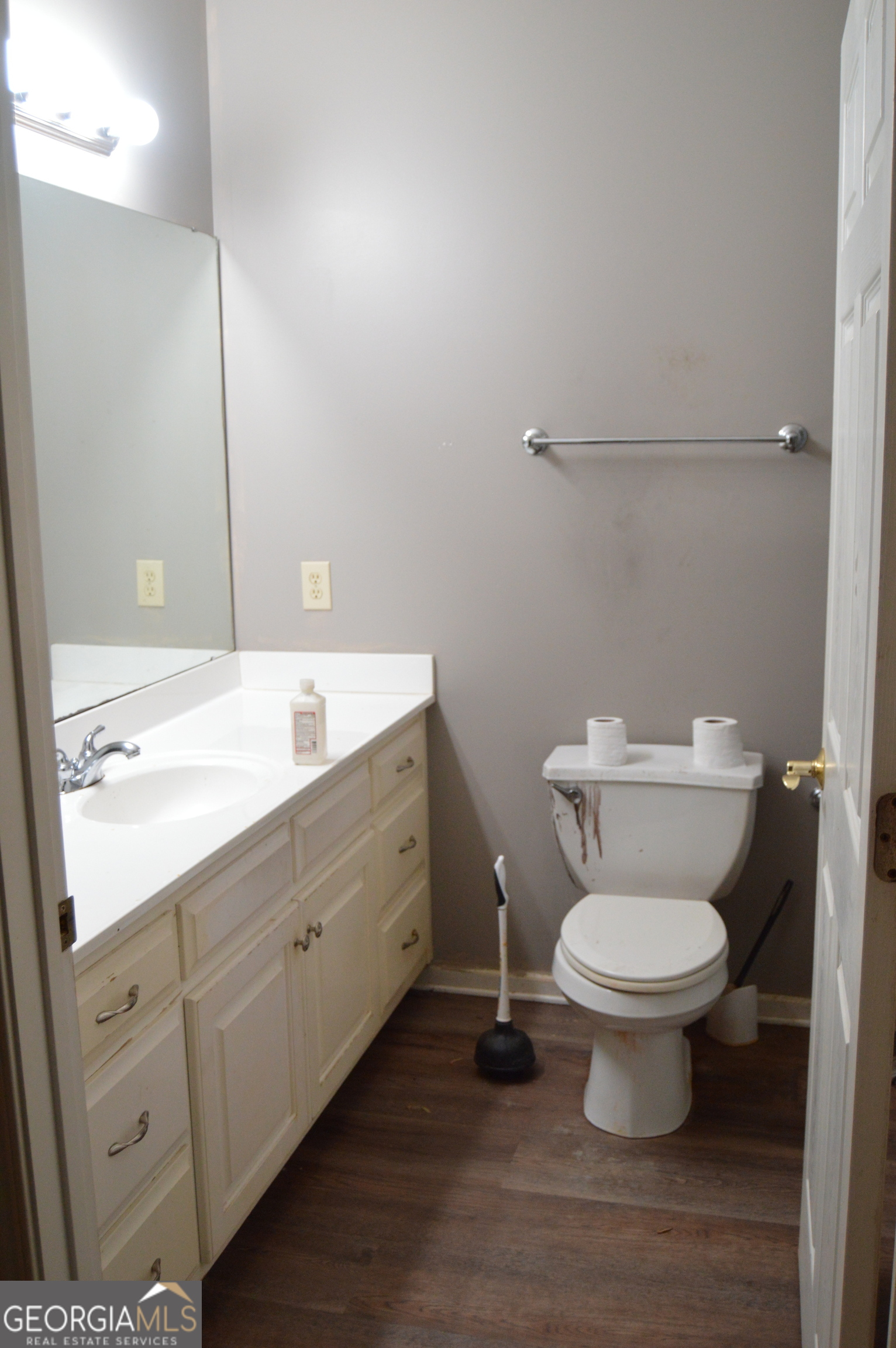 424 Law House Road Toccoa, GA 30577 - Photo 14 of 38 a bathroom with a sink and a toilet