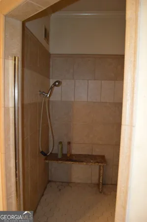 a room with storage and utility